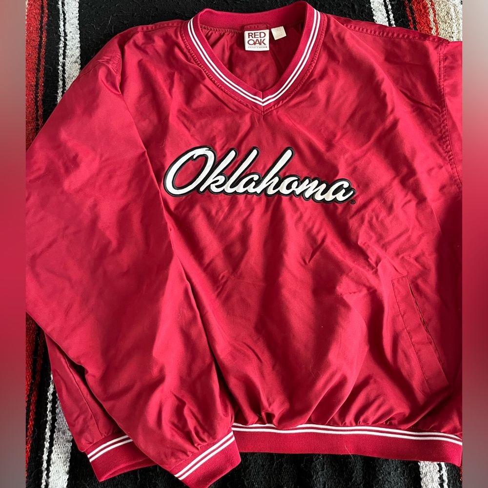 Oklahoma Red Oak Sportswear Pullover XL
